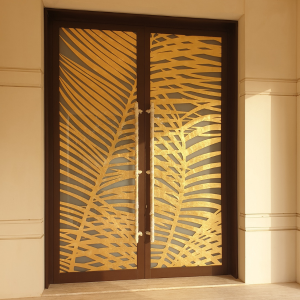 Laminated Doors on the Palm